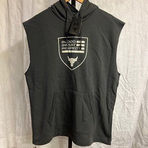Under Armour Project The Rock Heavyweight Terry Hoodie - 1370462 - NWT